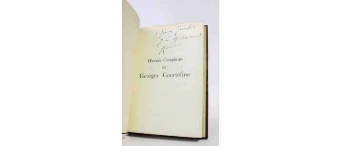 COURTELINE : Les gaîtés de l'escadron - Signed book - Edition-Originale.com