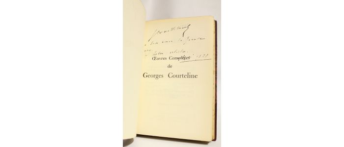 COURTELINE : Philosophie suivie de Pochades et croquis - Autographe - Edition-Originale.com