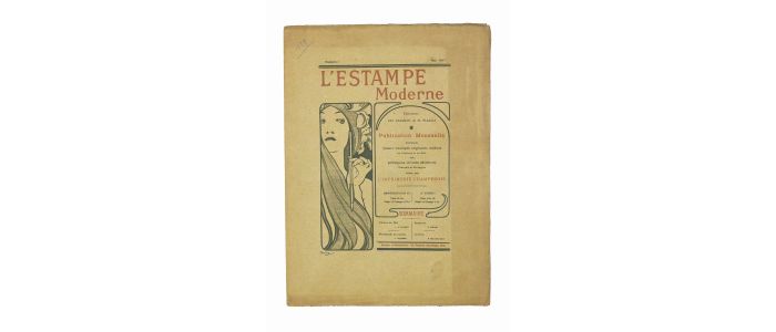 Couverture de L'Estampe Moderne n°1 mai 1897 - Edition Originale - Edition-Originale.com