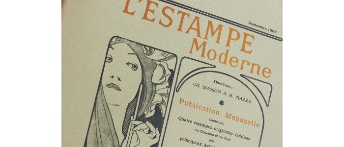 Couverture de L'Estampe Moderne n°17 septembre 1898 - Edition Originale - Edition-Originale.com