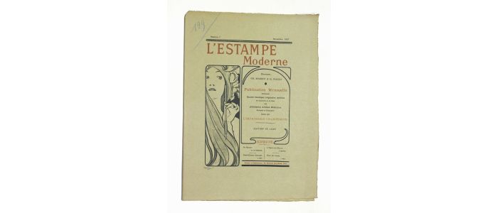 Couverture de L'Estampe Moderne n°7 novembre 1897 - Erste Ausgabe - Edition-Originale.com