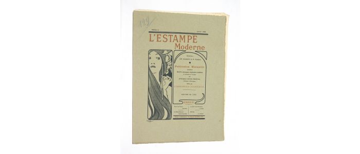 Couverture de L'Estampe Moderne n°9 janvier 1898 - Erste Ausgabe - Edition-Originale.com