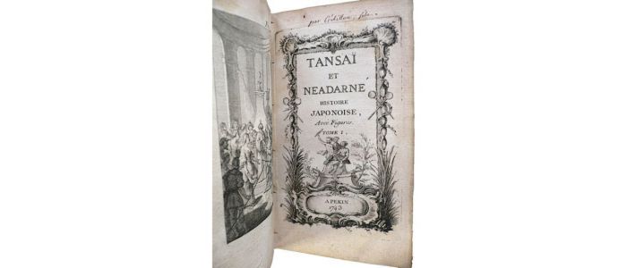 CREBILLON (dit CREBILLON FILS) : Tansaï et Neadarné. Histoire japonoise, avec figures - Edition-Originale.com