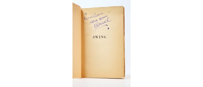 VIAN : Swing - Signiert, Erste Ausgabe - Edition-Originale.com