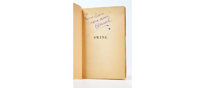 VIAN : Swing - Signed book, First edition - Edition-Originale.com