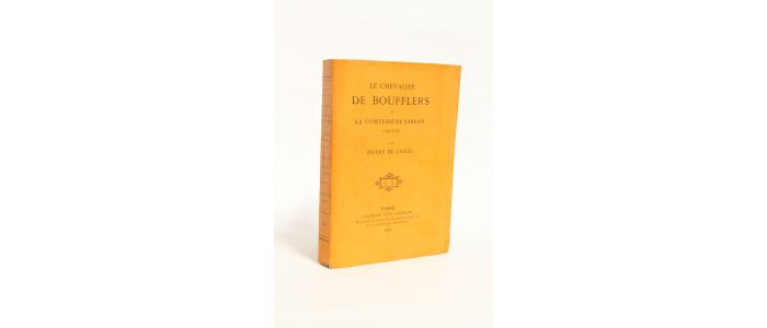 CROZE : Le chevalier de Boufflers et la comtesse de Sabran 1788-1792 - Prima edizione - Edition-Originale.com