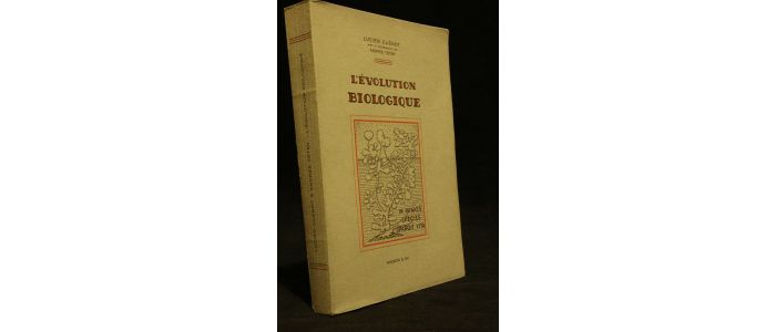 CUENOT : L'évolution biologique - Erste Ausgabe - Edition-Originale.com
