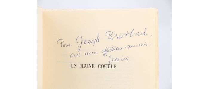 CURTIS : Un jeune couple - Autographe, Edition Originale - Edition-Originale.com