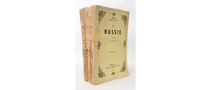 CUSTINE : La Russie en 1839 - Edition-Originale.com