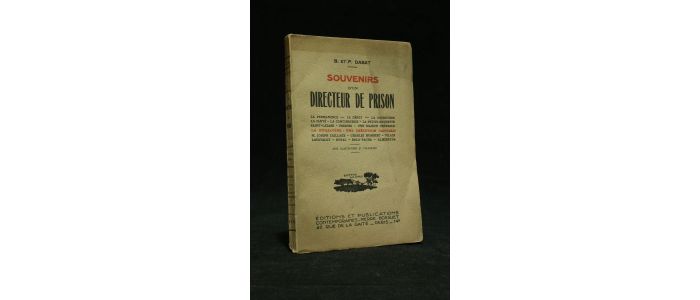DABAT : Souvenirs d'un directeur de prison - Prima edizione - Edition-Originale.com