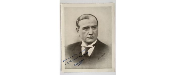 DALADIER : Portrait photographique d'Edouard Daladier avec envoi autographe - Edition-Originale.com
