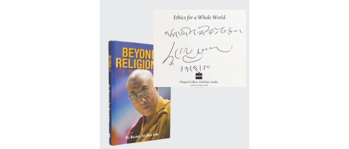 DALAI-LAMA : Beyond religion - Ethics for a whole world - Signed book, First edition - Edition-Originale.com