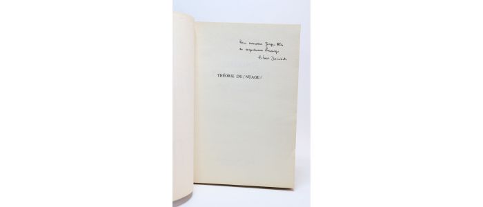 DAMISCH : Théorie du nuage. Pour une histoire de la peinture - Autographe, Edition Originale - Edition-Originale.com