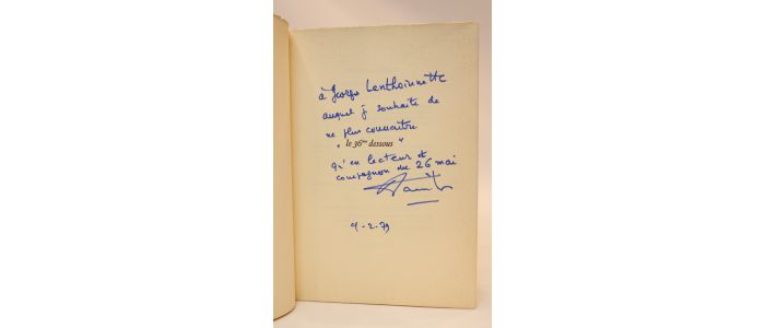DANINOS : Le 36ème dessous - Signed book, First edition - Edition-Originale.com