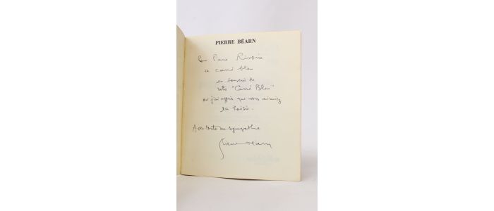 DANSEL : Pierre Béarn - Signed book, First edition - Edition-Originale.com