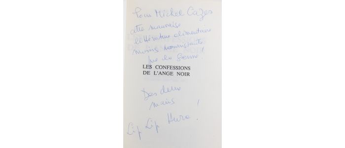 DARD, dit SAN ANTONIO : Les confessions de l'ange noir - Libro autografato, Prima edizione - Edition-Originale.com