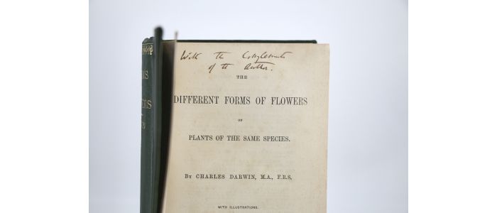 DARWIN : The Different Forms of Flowers on Plants of the same Species - Signed book, First edition - Edition-Originale.com