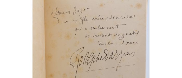 DARZENS : Poëmes d'amour - Signed book, First edition - Edition-Originale.com