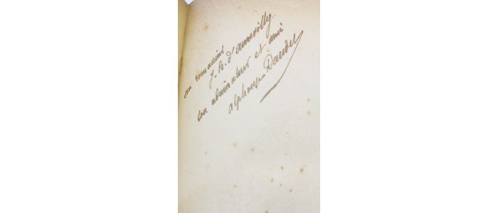 DAUDET : Les rois en exil  - Autographe, Edition Originale - Edition-Originale.com