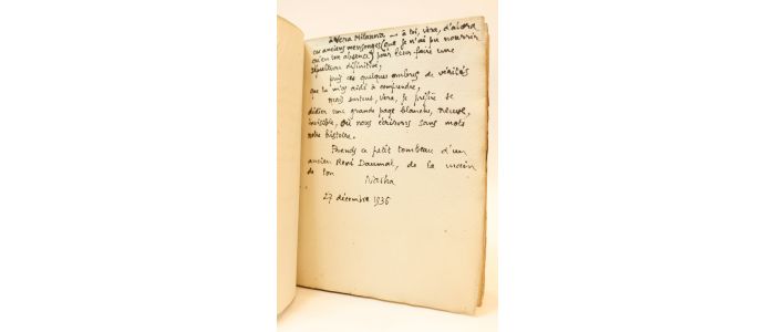 DAUMAL : Le contre ciel - Signed book, First edition - Edition-Originale.com