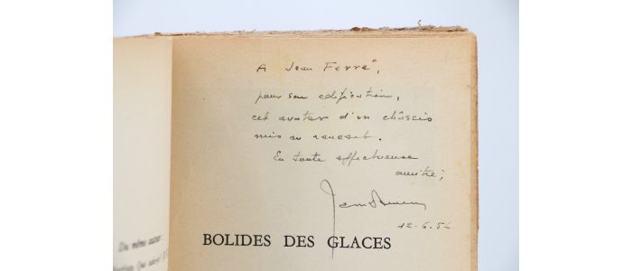 DAUVEN : Bolides des glaces - Saint-Moritz - Villard-de-Lans - Garmish - Libro autografato, Prima edizione - Edition-Originale.com