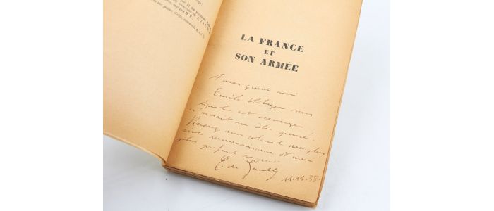 DE GAULLE : La France et son armée   - Autographe, Edition Originale - Edition-Originale.com