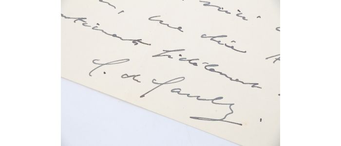 DE GAULLE : Lettre autographe datée et signée adressée à sa cuisinière Augustine Bastide  - Autographe, Edition Originale - Edition-Originale.com