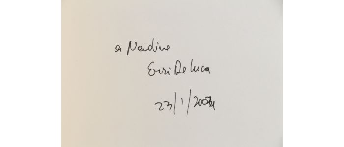 DE LUCA : Le contraire de un - Libro autografato, Prima edizione - Edition-Originale.com