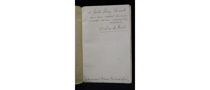 DE ROULX : La chanson des Oyats, roman dans les plaines de l'Yser avant 1914 - Autographe, Edition Originale - Edition-Originale.com