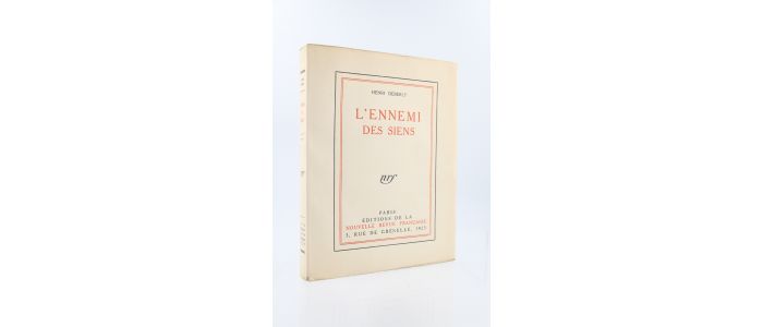 DEBERLY : L'ennemi des siens - Erste Ausgabe - Edition-Originale.com