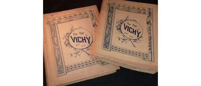 DECORET : Une page sur Vichy et ses environs - Erste Ausgabe - Edition-Originale.com