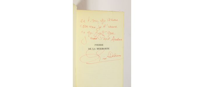 DEHARME : Pierre de la Mermorte - Autographe, Edition Originale - Edition-Originale.com
