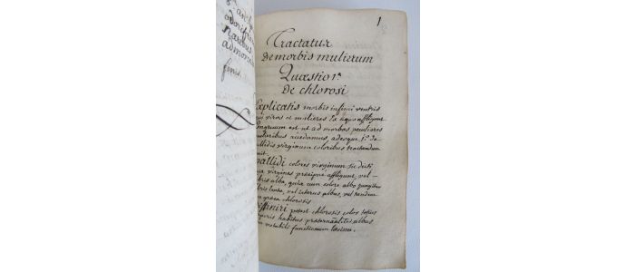 DEIDIER : Quaestiones medicae eaque therapeuticae de morbis internis ventris, capitis, pectoris, de morbis mulierum - Signed book - Edition-Originale.com