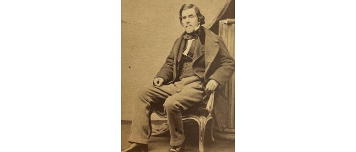 DELACROIX : [Photographie] Portrait photographique de Eugène Delacroix - Erste Ausgabe - Edition-Originale.com