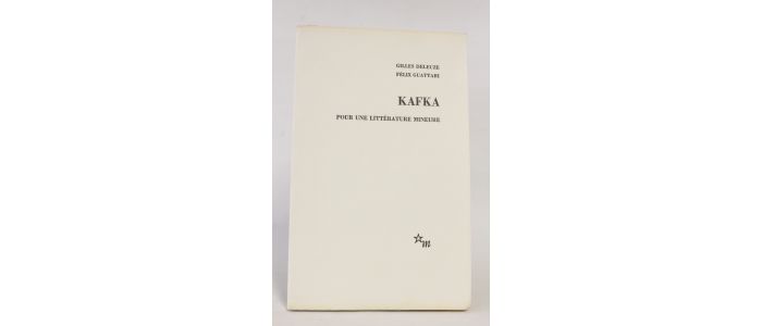 DELEUZE : Kafka pour une littérature mineure - Edition Originale - Edition-Originale.com