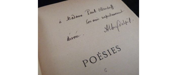 DELPIT : Poésies.  - Signed book, First edition - Edition-Originale.com