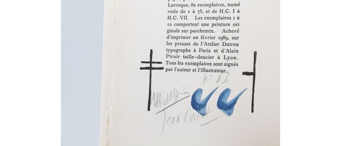 DEON : Ouest-Est - Autographe, Edition Originale - Edition-Originale.com