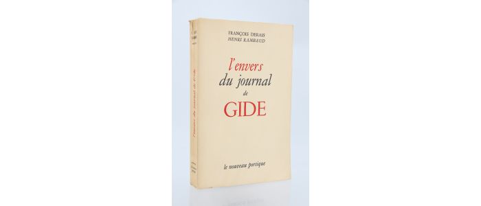 DERAIS : L'envers du journal de Gide - Edition Originale - Edition-Originale.com