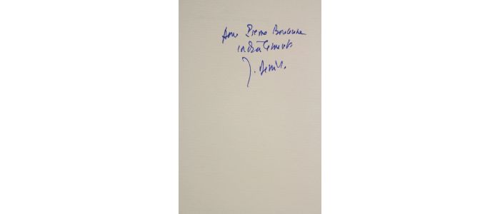 DERRIDA : Le monolinguisme de l'autre - Autographe, Edition Originale - Edition-Originale.com