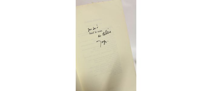 DERRIDA : Sauf le nom - Autographe, Edition Originale - Edition-Originale.com