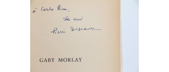 DESCAVES : Gaby Morlay - Signed book, First edition - Edition-Originale.com