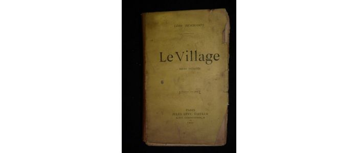 DESCHAMPS : Le village, moeurs paysannes - Edition Originale - Edition-Originale.com