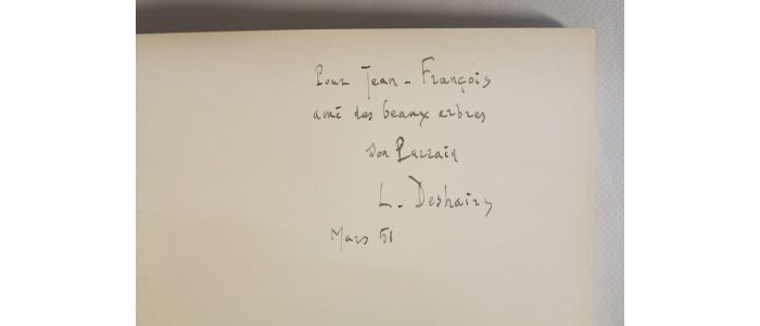 DESHAIRS : Louis Jourdan - Signed book, First edition - Edition-Originale.com