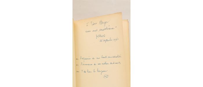 DESNOS : Corps et biens - Autographe, Edition Originale - Edition-Originale.com