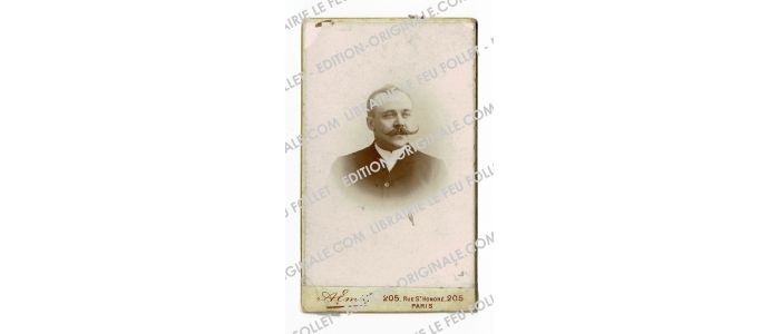 DESTOUCHES : Portrait photographique de Fernand Destouches, père de Louis-Ferdinand Céline - Edition Originale - Edition-Originale.com