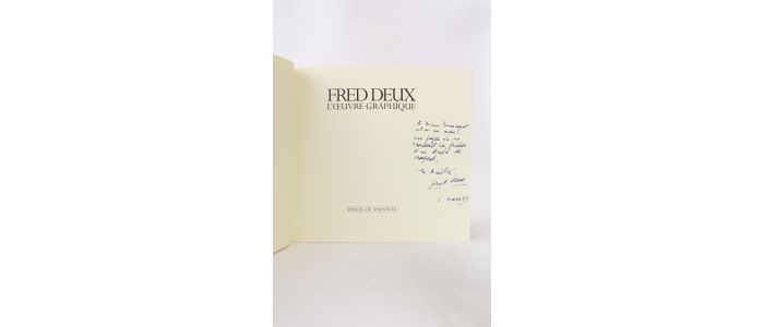 DEUX : Fred Deux l'oeuvre graphique - Signed book, First edition - Edition-Originale.com