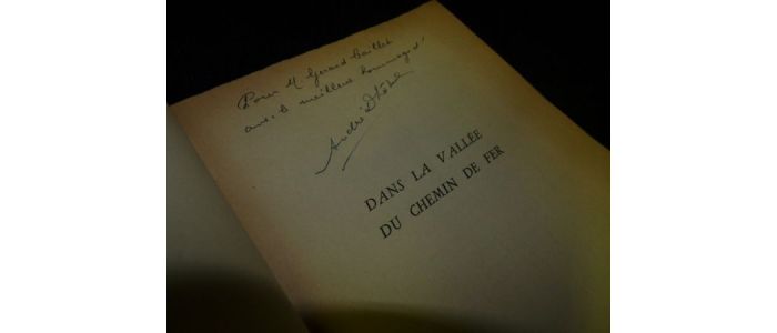 DHOTEL : Dans la vallée du chemin de fer - Libro autografato, Prima edizione - Edition-Originale.com