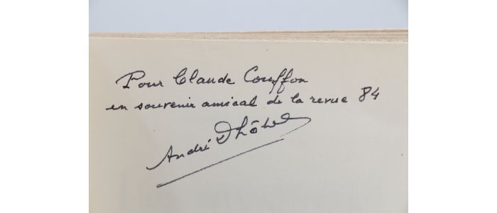 DHOTEL : Le mystère de Charlieu-sur-Bar - Autographe, Edition Originale - Edition-Originale.com