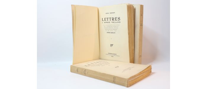 DIDEROT : Lettres à Sophie Volland - Prima edizione - Edition-Originale.com