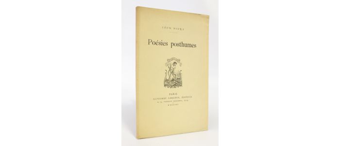 DIERX : Poésies posthumes - Edition Originale - Edition-Originale.com